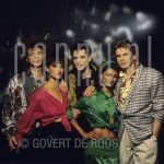 Goede Doel (Date Unknown) Henk Westbroek, Henk Temming at studio in Amsterdam.

[keywords]Posed, Half Length, Eyecontact[/keywords]